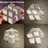 2026 Premium Hexagon Twist Illusion, 3D Printed Hexagonal Fractal Fidget Gadget, Decompression Sensory Desk Gadget, Irritability and Relaxation, Funny Relaxation Pocket Gifts (3PCS) view 2