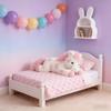 ABOUTYES Pink Pony Stuffed Animal, Valentines Day Toys for Kids, Soft Pink Horse Toy for Kids, Plush Pinks Horse with Fluffy Mane & Tail (20 in) view 2
