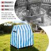 AIickwang Kids Water Table Cover For Step2 Rain Showers & Flow Kids Water Table,Outdoor Heavy 600D Dustproof Waterproof Dustproof Anti-UV Toddler Activity Table Cove,Sky blue view 4