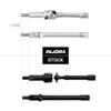 INJORA Stainless Steel U-Joint Axle Shafts for 1/30 Axial SCX30 view 2