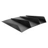 Car Modified Rear Bumper 4 Fins Diffuser Black ABS Rear Spoiler Shark Fin Spoiler Car Accessories view 2