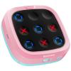 BearHonie Electronic Tic Tac Toe Game Portable Puzzle Board Games for Kids & Adults, Travel Games Car Games, Birthday Gifts, Top-Pink + Bottom-Blue view 1