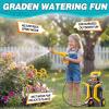 Kids Car Wash Toy Pressure Washer Playset with 1.3L Tank & Manual Pump Spray Gun, Outdoor Summer Water Toys for Toddlers, Portable Cleaning Pretend Play Gift for Boys Girls Ages 3+ view 4