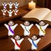 50 Pcs Little Jesus Figures,Mini Jesus Figurines,Easter J-esus Loves You Tiny Christ Toys to Hide and Seek,Tiny Pocket RubberJesus,for Religious Party Favors,Sunday School,Easter Egg Stuffers view 3