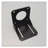 80STM02430 80ST Series L Type Mounting Servo Motor Bracket Holder fitted Black Alloy Steel for AC 80ST servo view 2