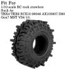 1.9 Inch RC Crawler Tires Skins Soft Rubber Off-Road Tyres for 1/10 TRX4 TRX6 SCX10 90046 AX103007 D90 Gen7 MST VS4-10,RCHuiWow High Grip Mud Terrain Tyres,StyleG view 2