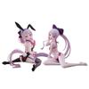 MABAIUDE 2pcs Shalltear Bloodfallen Figure Albedo Anime Figure PVC Model Statue Figurine Ornaments for Fans view 1