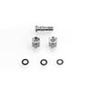 TOUCAN RC HOBBY LESU M5 Elbow Stainless Steel Conjoined Nozzle for 1/14 RC Hydraulic Truck Car view 1