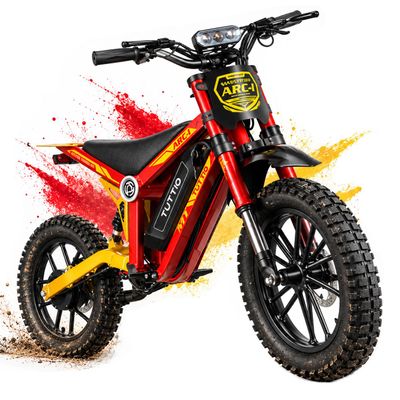 Electric Dirt Bike for Kids 5+, 750W Power 16"*4" Fat Tire for Off-road