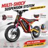 Electric Dirt Bike for Kids 5+, 750W Power 16"*4" Fat Tire for Off-road view 4