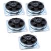 5Pcs Radiator Mounts 26350007FC, Compatible with Perkins Engine Replace 26350007-FC, Aluminum Housing for Secure Support & Vibration Dampening view 1
