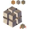 2026 Premium Hexagon Twist Illusion, 3D Printed Hexagonal Decompression Sensory Desk Gadget for Relieving Stress, Funny Irritability and Relaxation Pocket, for Focus, Hypnotic Fidget (#C) view 1