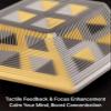 2026 Premium Hexagon Twist Illusion, 3D Printed Hexagonal Decompression Sensory Desk Gadget for Relieving Stress, Funny Irritability and Relaxation Pocket, for Focus, Hypnotic Fidget (#C) view 4