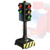 Development & Skills Traffic Light-Traffic Light Toys|12.5x4cm,Colorful Lights Signals with Sound Alert Function,Ride on Parts with Durable Structure,Sports Toys,Riding Toy Accessories for Kids Use view 1
