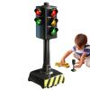 Development & Skills Traffic Light-Traffic Light Toys|12.5x4cm,Colorful Lights Signals with Sound Alert Function,Ride on Parts with Durable Structure,Sports Toys,Riding Toy Accessories for Kids Use view 2