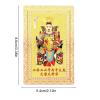 3PCS 2026 Tai Sui Protection Card, Year of the Horse Blessing Card, Spring Festival Wenzhe General Tai Sui Bronze Cards, Chinese New Year Auspicious Keepsake Cards for Family Friends view 2