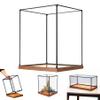 Display Case, Detachable Acrylic Shadow Box for Collectibles/Ornament/ Model, Stackable Showcase Organizer(26x6x22in(Length x Width x Height)) view 1