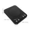 VOSAREA Pretend Play Kitchen Toy: Simulation Induction Cooker with Realistic Lights Sounds - Kids Cooking Appliance for Role Play - Toddler Toy Stove for Home Use view 2