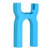 RC Motor Mount Aluminum Alloy High Performance Precision Engine Holder Upgrade Part for Arrma Kraton 6S BLX V4 1/7 Mojave RC Car Includes 4 Screws 48x30x7mm (Blue) view 2