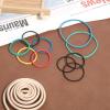 60Pcs Toy Rubber Pulley Belt RC Car Belts Engine Drive Belts Rubber Transmission Belt Model Engine Airplane Pulley Belt for Toys Wheel DIY Model RC Car Airplane Robot Truck Toy Accessories view 3