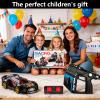3-in-1 RC Drift Car  Sports/Racing 2-Player Battle Set with Infrared Gun, Shooting & Flip Effects, 60-Min Playtime, Family-Friendly 2.4GHz Remote Control Car Toy for Kids Ages 6+ (Black) view 2