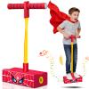 Spider Pogo Stick: Spider Toys for Boys 4-6, Outdoor Toys for Kids Ages 4-8, Toys for 3 4 5 6 7 8 9 10 11 12 Year Old Boys, 3+ Year Old Boy Gift, Birthday, Easter, Christmas, Foam Pogo Jumper for Kids view 1