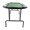 espidoo 73" Foldable Poker Table: 8 Player Game Table with Built-in Cup Holders & Smooth Playing Surface - No Assembly Required Folding Design for Home Game Nights & Parties view 2
