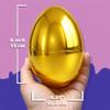 GiftExpress Pack of 6, 6" Gold Easter Eggs - Adult & Kid Party Toys for Gift Baskets or Egg Hunt Dcor view 3