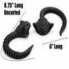 Bloop vs El Gran Maja Sea Creature Toys  Flexible Fidget Figures, 2-Pack Monster Toy Set, Black view 2