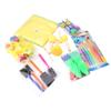 28PCS Kids Painting Sponge Brush Set, Sponge Paint Roller and Brush Kit for Children Ages 2-6, Reusable DIY Art Tools with Apron for Early Learning Creative Activities view 1