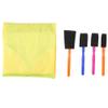 28PCS Kids Painting Sponge Brush Set, Sponge Paint Roller and Brush Kit for Children Ages 2-6, Reusable DIY Art Tools with Apron for Early Learning Creative Activities view 4
