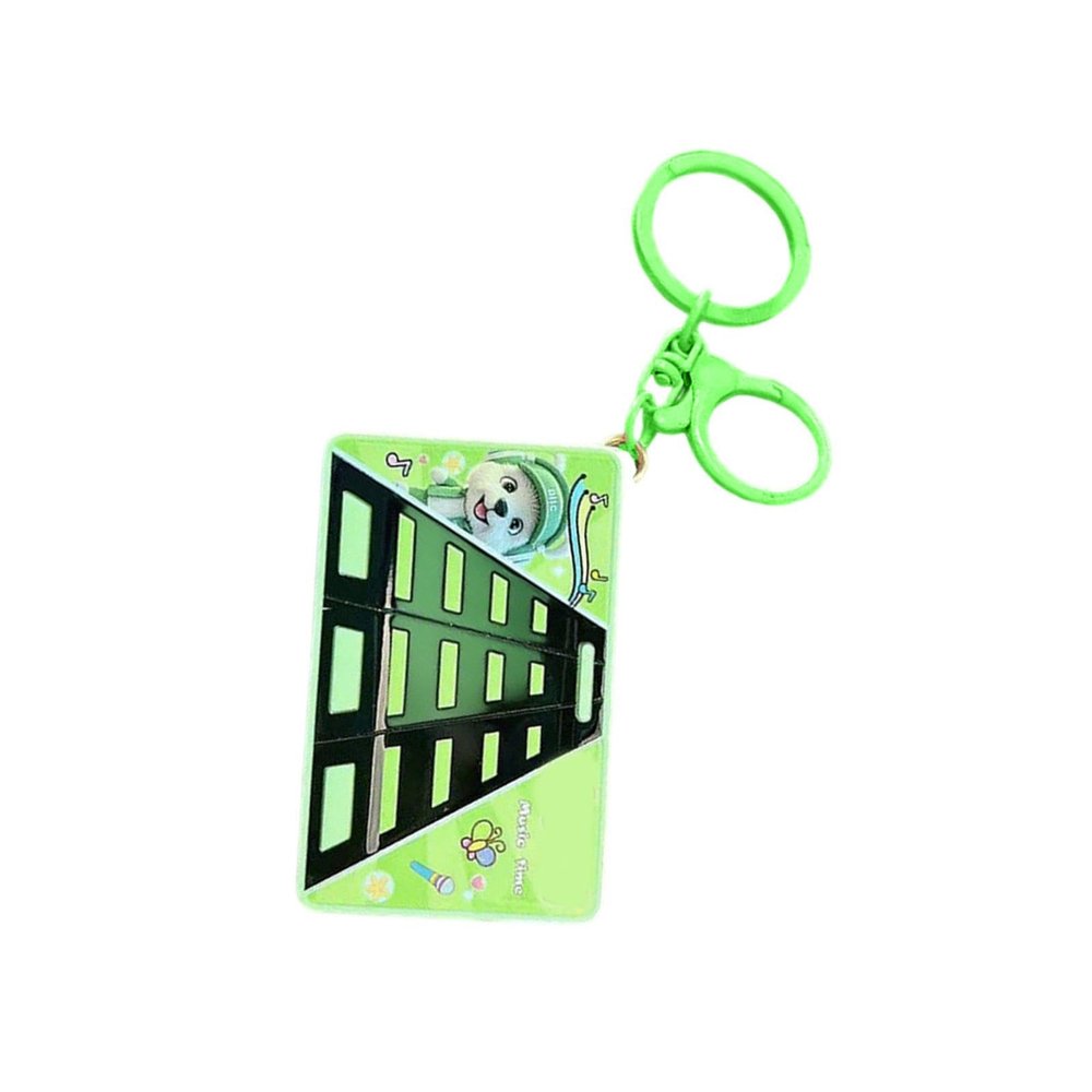 ABS Piano Rhythm Keychain Portable Music Toy for Interactive Educational Interactive Music Toy