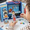 Peaceable Kingdom Magnetic Dress Up: Playful Pretend Playset, Magnetic Dress-Up Dolls with Wardrobe Case, 50+ Piece Screen-Free Toy for Kids Ages 3+ view 2