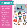 Peaceable Kingdom Magnetic Dress Up Fashion Friends Playset view 4