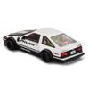 1:64 Diecast Model Car Compatible with Toyota AE86 Sprinter Trueno Kaido Street V1 White Limited Edition by Kaido House x Mini GT KHMG180 view 4