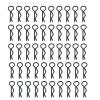 RC Repairs Components For 1/10 50PCS RC Car Parts Cars Shell Body Clips Pins Housing Latch R Buckles Fixed Crawler For Buggy Drift Model(Black) view 1