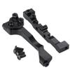 Aluminum Alloy Servo Mounts for 1/10 Axial SCX10 III Jeep Gladiator Base Camp AXI03027 Accessories(Red) view 1