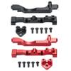 Aluminum Alloy Servo Mounts for 1/10 Axial SCX10 III Jeep Gladiator Base Camp AXI03027 Accessories(Red) view 2