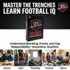American Football IQ American Football Training Flashcards  Volume 2: Offensive & Defensive Line | Blocking Schemes, Protections, Fronts & Gap Responsibility | Coaching, Player & Fan Study Tool view 4