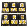 Blackjack Basic Strategy Flash Cards for Beginners Learn How to Play & Win at Blackjack | Easy-to-Use Training Deck Master Blackjack Strategy & Improve Your Odds view 1