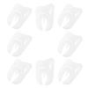 Toddmomy 8pcs White Tooth Balloons Dentist Teeth Party Decorations for Shower First Anniversary Graduation Clinic Supplies view 1