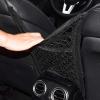 3-Layer Car Storage Net for LINCO Aviator(6seats Without armrest) 2020-2023, Stretchable Cars Seat Mesh Bag Mesh Pocket Elastic Tissue Purse Holder Netting view 2