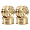 28g Brass 0.7'' Wheel Rim Hub for AXIAL SCX30 Ford Bronco 4X4 SCX30 Jeep Wrangler JLU 4X4 RC Crawler Car Upgrade Parts(A) view 1
