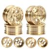 28g Brass 0.7'' Wheel Rim Hub for AXIAL SCX30 Ford Bronco 4X4 SCX30 Jeep Wrangler JLU 4X4 RC Crawler Car Upgrade Parts(A) view 2