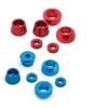 9IMOD Metal Steering Cups Gasket Front Steering Cups Gasket 1/10 Tamiya TT02 Gasket Kit for 1/10 Tamiya TT02 RC Car Upgrade Part(Blue) view 3