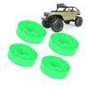 Fabater Silicone Tire Inserts, Soft 106 x 42mm Fit for SCX10 III Vibrant Color 1.9in Tire Foam Set with Easy Install Enhanced Grip Traction, Replaces Inserts for 1.9 Inch Tires (Green) view 4