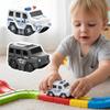 2Pcs Replacement Magnetic Electric Train Cars, USB Rechargeable Add-On Accessory for Flexible Race Tracks, Compatible with Electric Train Sets, Track & Cable Not Included (Off Road) view 4