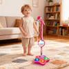 Kids Microphone - Led Light Portable Toy, Microphone Speaker Set with Stand, Karaoke Microphones for Singing Podcast Play | Creative Gift for Birthday Christmas Party Streaming Studio Teens Family Fun view 3