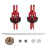 2PCS differential Metal gear center shaft for Wltoys 284131 284161 284010 K969 K989 K999 RC Car accesso confident view 1