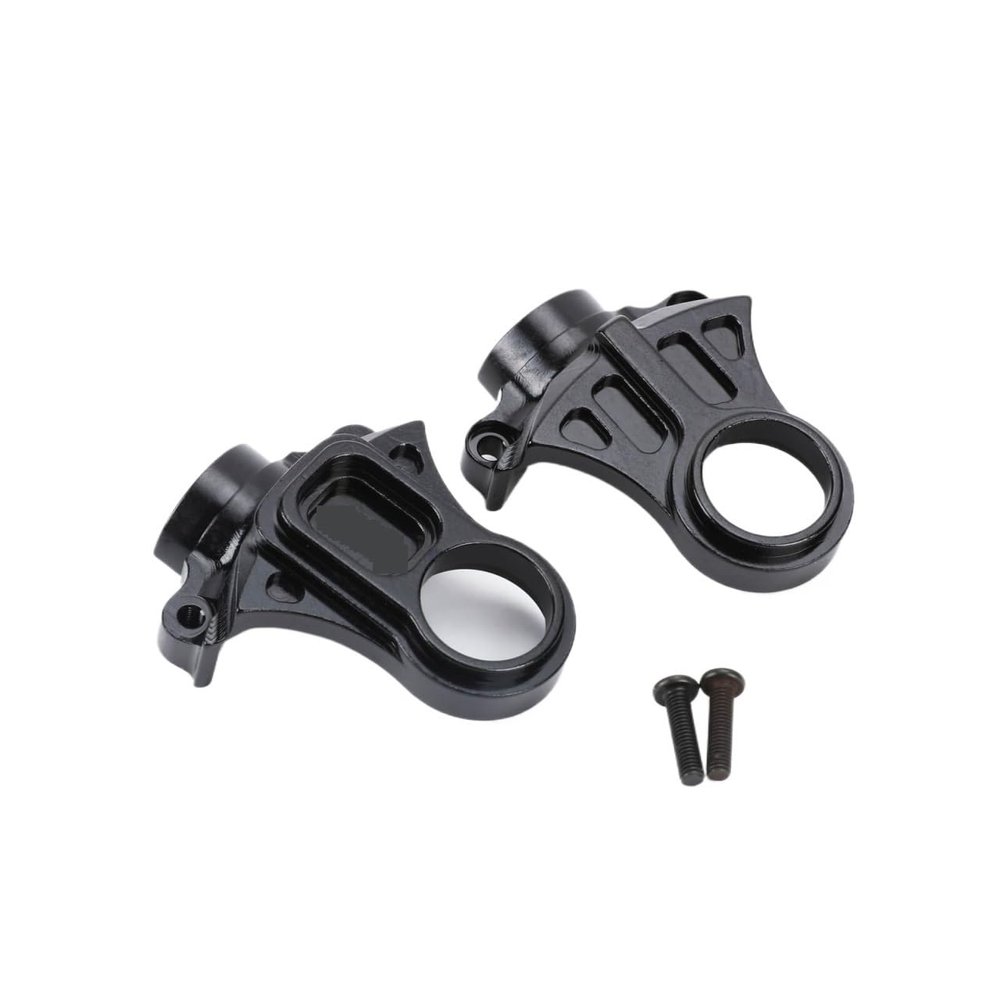Alloy Differential Yoke Set Diff Cover Case for 1/10 Arrma 3S Senton Granite Big Rock Typhon Vorteks Brushed Upgrade Parts(Black)